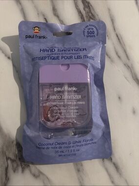 Paul Frank Lavender Hand Sanitizer Spray with Floral Accents